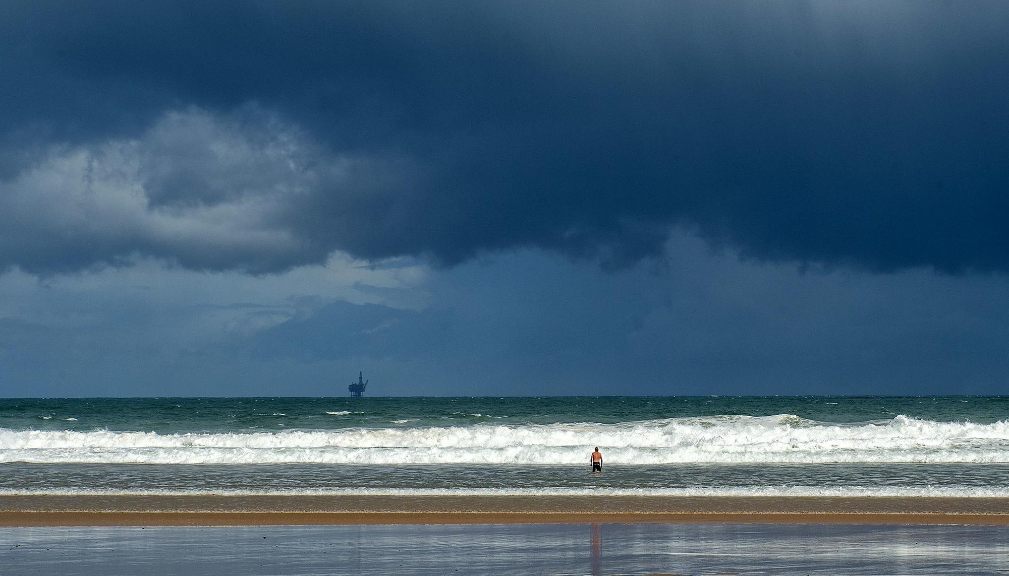Playa de Laga en Urdaibai